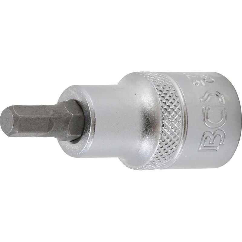 Douille à embouts 12,5 mm (1/2'') hexagone femelle 1/4'' bgs 2733