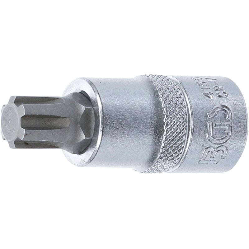 Douille à embouts 12,5 mm (1/2'') profil cannelé (pour ribe) M12 bgs 4156