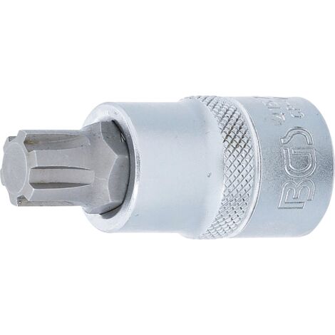 DOUILLE À EMBOUTS  12,5 MM (1/2'')  PROFIL CANNELÉ (POUR RIBE) M13 BGS 4157