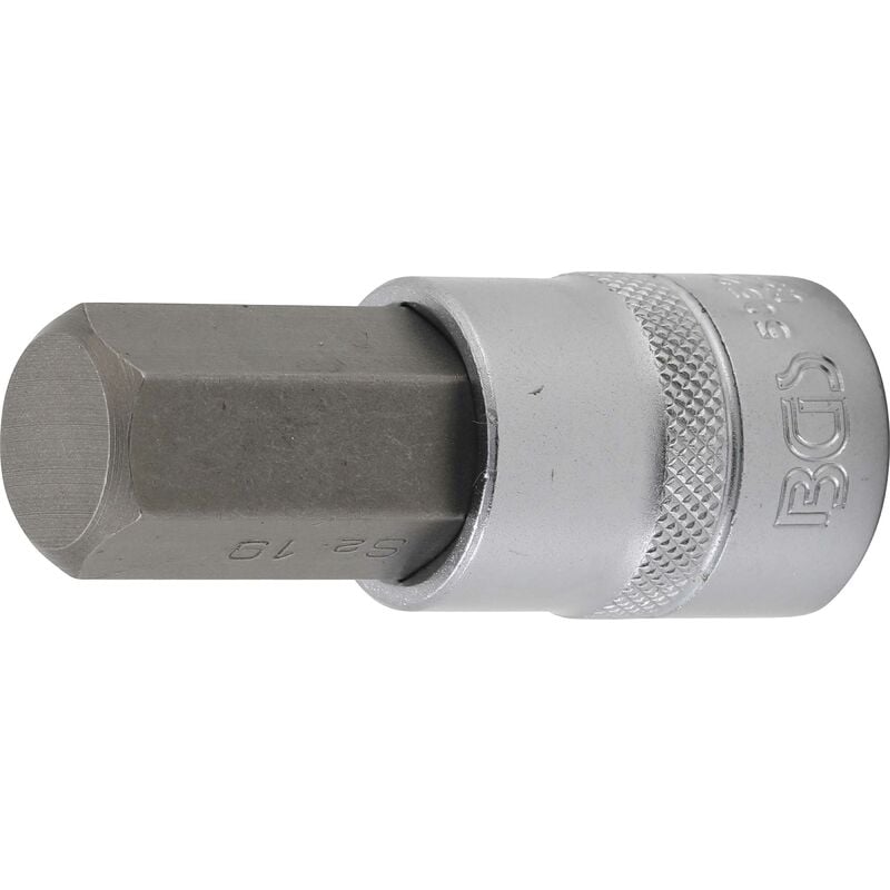 Douille à embouts 12,5 mm (1/2'') six pans intérieurs 19 mm bgs 5052-19