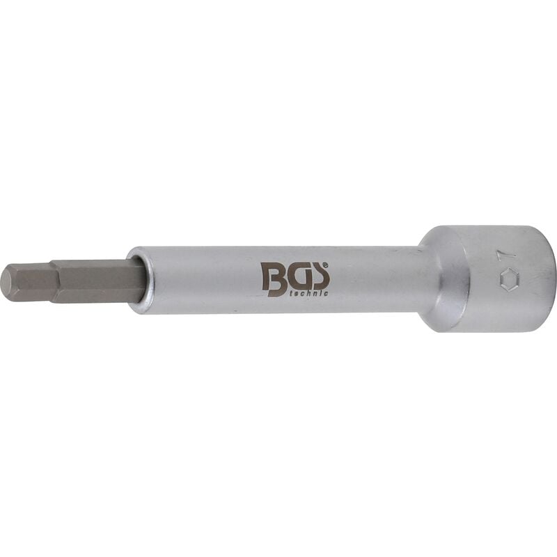 Douille À Embouts 12,5mm (1/2'') Hexagone Femelle 7mm Bgs 2087-H7