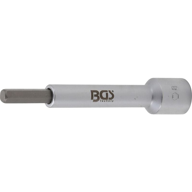 Douille À Embouts 12,5mm (1/2'') Hexagone Femelle 8mm Bgs 2087-H8
