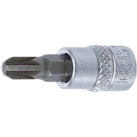 Douille à embouts 6,3 mm (1/4") cruciforme PZ3 BGS