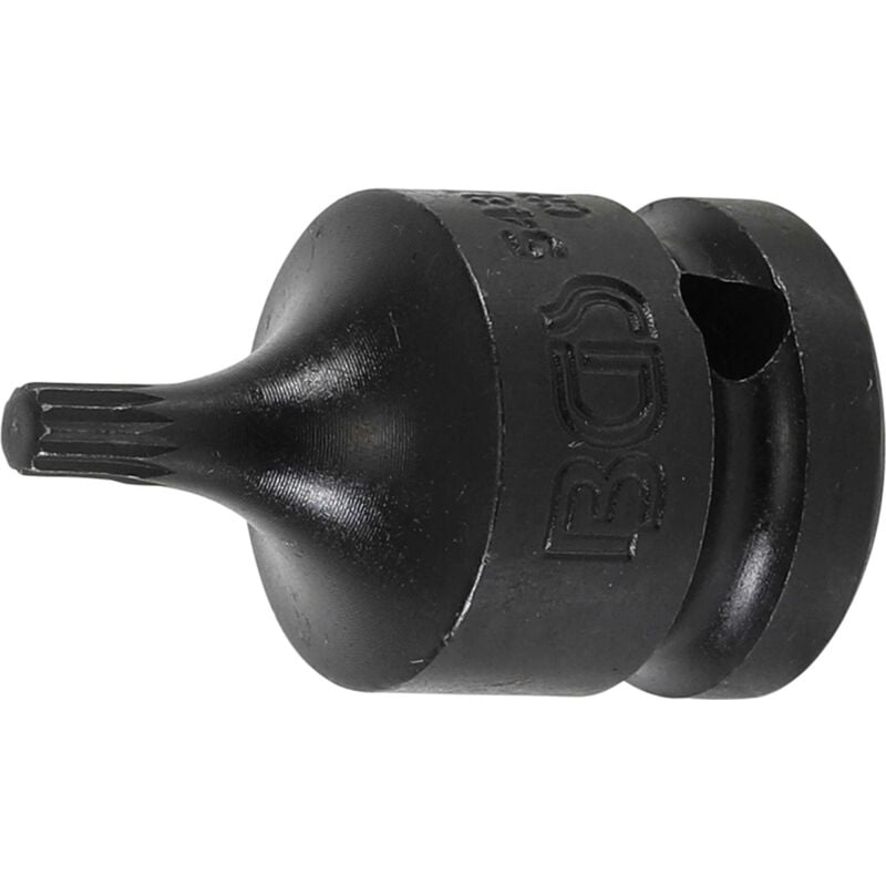 Douille à embouts à choc 12,5MM (1/2'') denture multiple intérieure (pour xzn) M5 bgs 5487-M5