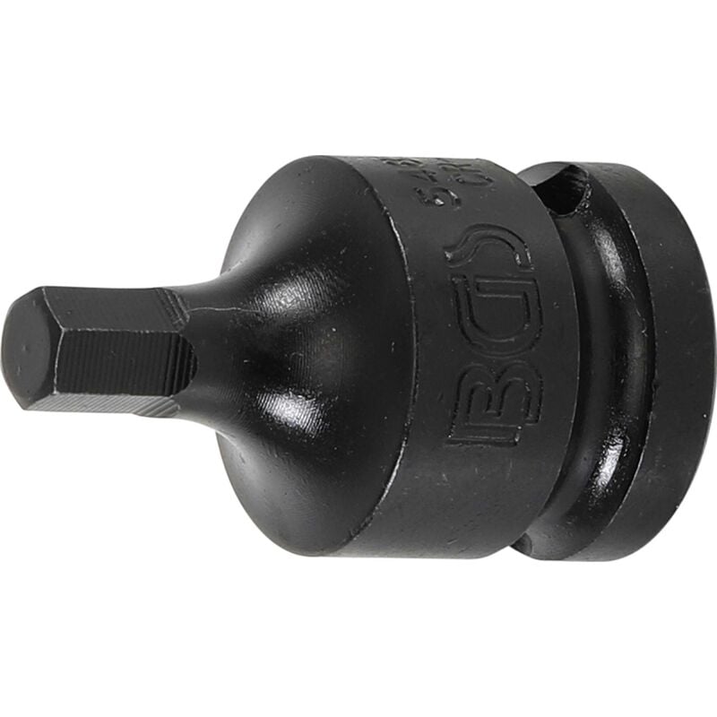 Douille à embouts à choc 12,5MM (1/2'') six pans intérieurs 7MM bgs 5485-7