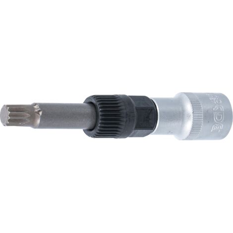 Douille à embouts alternateur  12,5 mm (1/2")  denture multiple intérieure (pour XZN)  M10