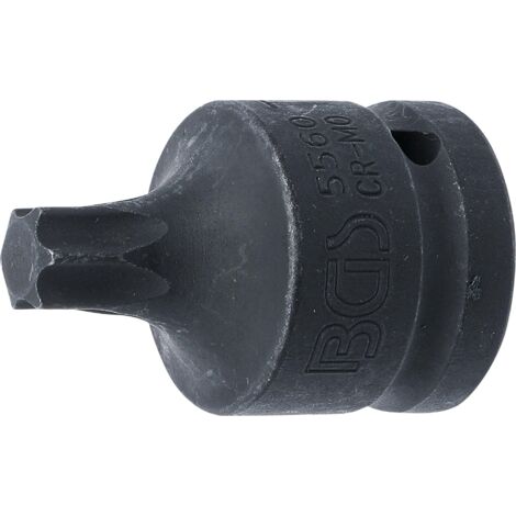DOUILLE À EMBOUTS DE PUISSANCE 20MM (3/4'') PROFIL T (POUR TORX) T60 BGS 5560