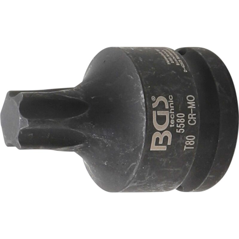 Douille à embouts de puissance 20MM (3/4'') profil t (pour torx) T80 bgs 5580