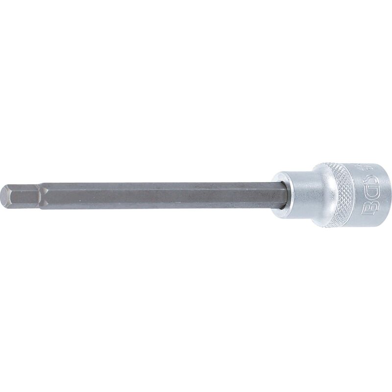 Douille à embouts, longueur 140 mm, 12,5 mm (1/2'') six pans intérieurs 7 mm bgs 4217