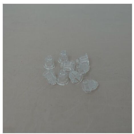 Douille à encliqueter KLUDI, blanc, plastique