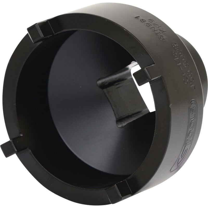 Clé 3/4' à écrous km à encoches latérales KM9, barres à l'extérieur