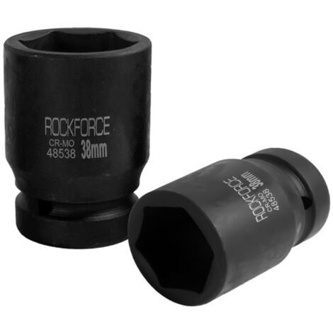 Douille à impact 1'' 38 mm Cr-Mo 6 points