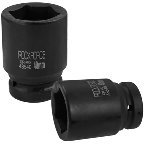 Douille à impact 1'' 40 mm Cr-Mo 6 points
