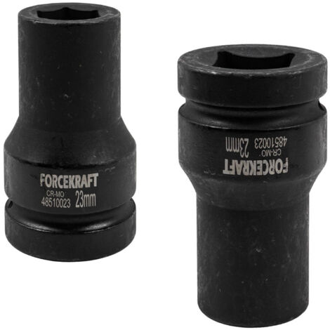 Douille à impact profond 1" 23 mm 6 points