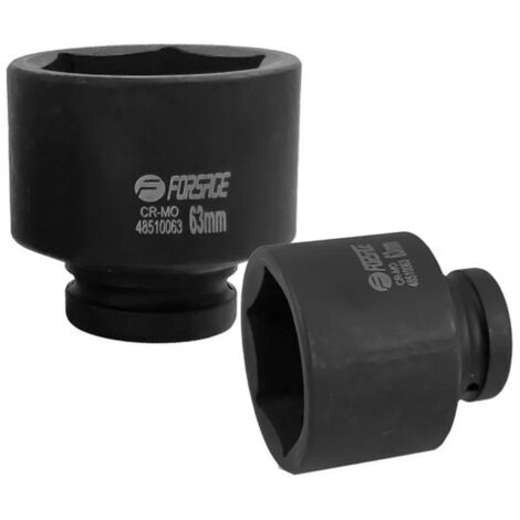 Douille à impact profond 1" 63 mm CR-MO