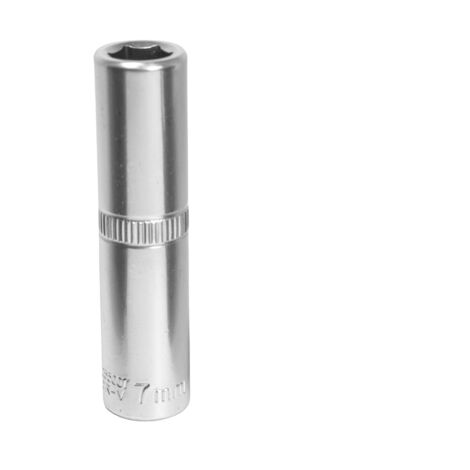 Douille à impact profonde de 7 mm (1/4") à 6 pans