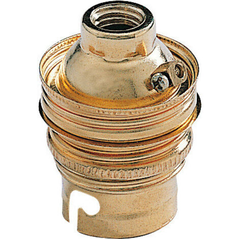 Douille acier laitonné B22 DB M11 EAN L'EBENOID 343311