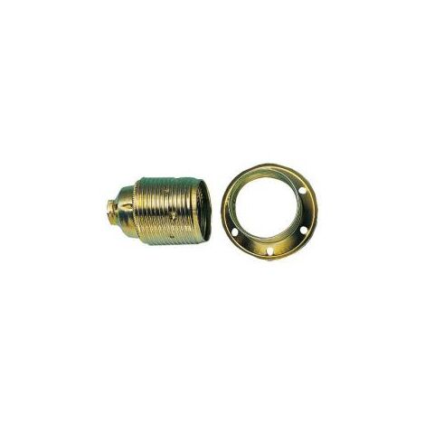 Douille ampoule E14, MetallAussengew.mantel m. (Par 10)
