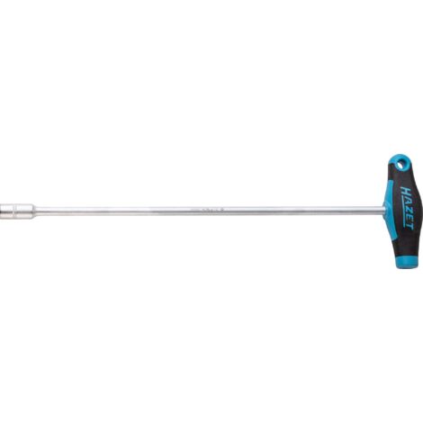 Douille ∙ avec manche en T 428LG-10 ∙ Profil à 6 pans extérieurs ∙ Taille 10 mm
