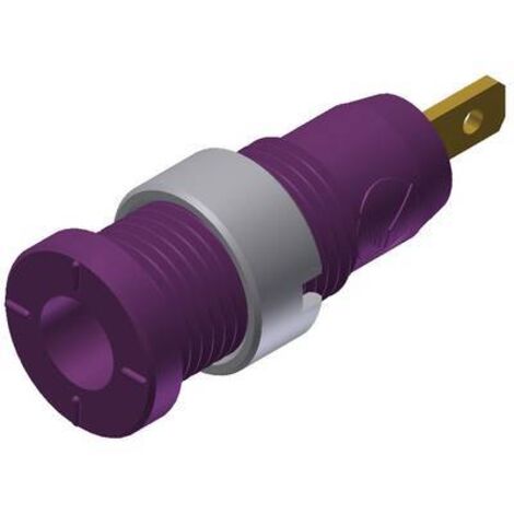 DOUILLE BANANE Ø DE LA BROCHE: 2 MM SKS HIRSCHMANN MSEB 2610 F 2,8 AU 975455709 VIOLET 1 PC(S)