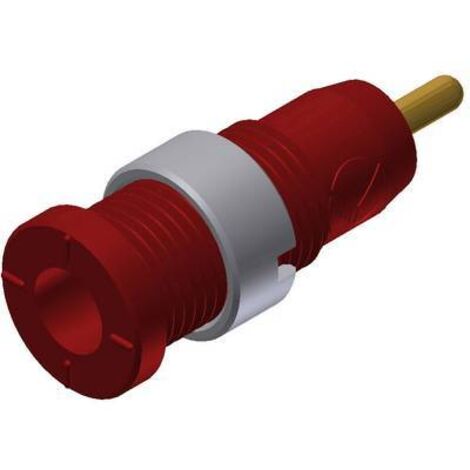 Douille banane Ø de la broche: 2 mm SKS Hirschmann MSEB 2630 S 1,9 Au 975459701 rouge 1 pc(s) D25455