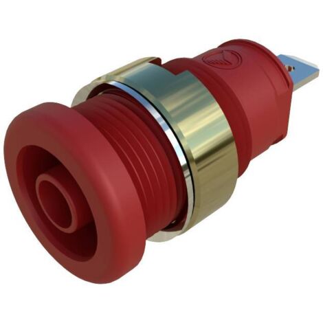 DOUILLE BANANE DE SÉCURITÉ Ø DE LA BROCHE: 4 MM SKS HIRSCHMANN SEB 2610 F4,8 972355101 ROUGE 1 PC(S)