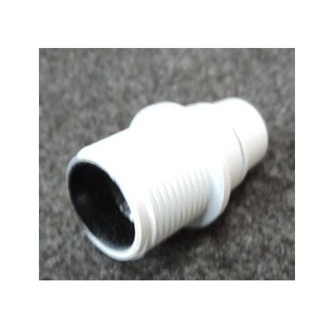 Douille blanche résine thermodurcissable pour lampe culot E14 demi filetée 3 parties pré-vissées DO2440 ORBITEC 140040
