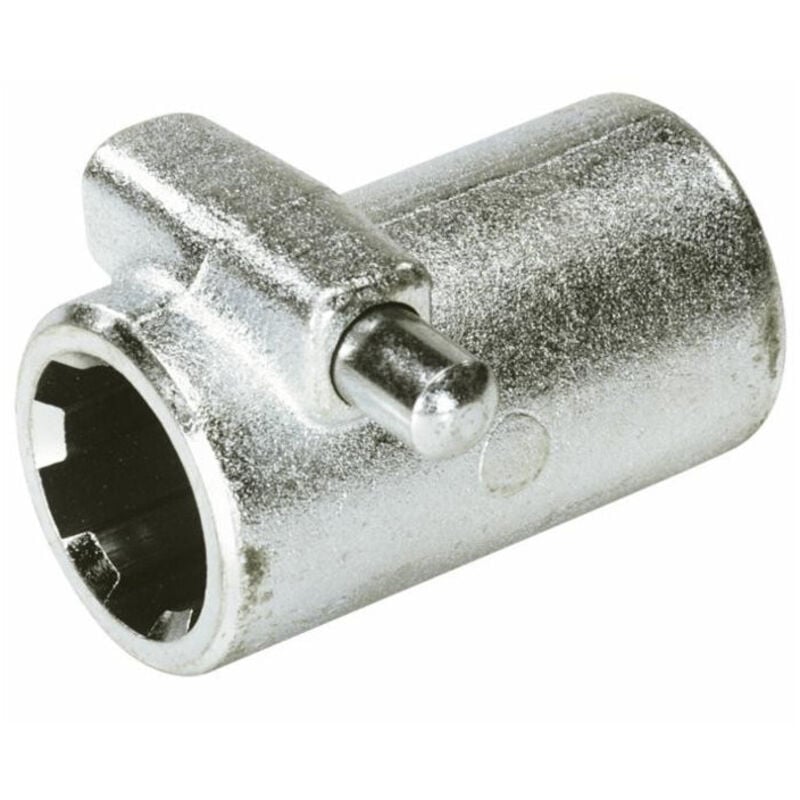 Lem Select - Douille cannelée Prise de Force 1' 3/8 Z6 l 80 avec poussoir