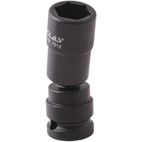Douille cardan choc héxagonale 16mm L.69mm 1/2" Cr-Mo - SA 0494 - CLAS Equipements