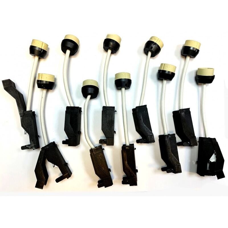 DOUILLE CERAMIQUE GU10 CL2 AUTOMATIQUE AVEC CaBLE SACHET DE 10