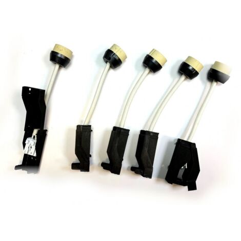 DOUILLE CERAMIQUE GU10 CL2 AUTOMATIQUE AVEC CaBLE   SACHET DE 5