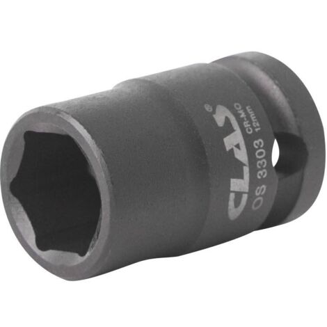 Douille choc 12mm 3/8" DIN ISO 2725-3 Cr-Mo - OS 3303 - CLAS Equipements