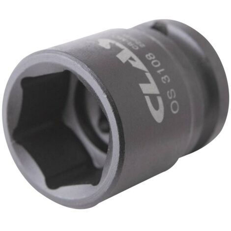 Douille choc 22mm 1/2" Cr-Mo DIN ISO 2725-3 - OS 3108 - CLAS Equipements