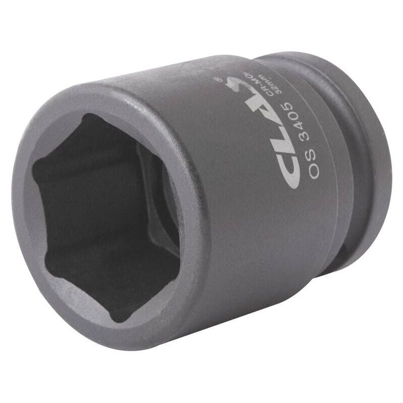 Clas - Douille choc 6 pans 32mm 3/4' Cr-Mo - os 3405 Equipements