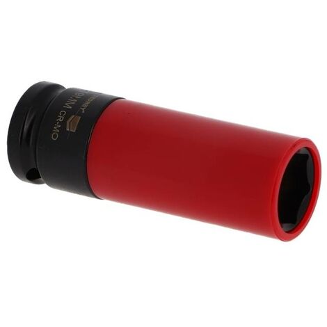 DOUILLE CHOCS LONGUE 17MM SPECIALE ROUE ALLIAGE CEDREY