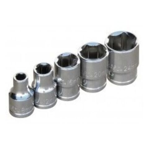 Douille chrom vana carr 1/2 s/ca30 mm