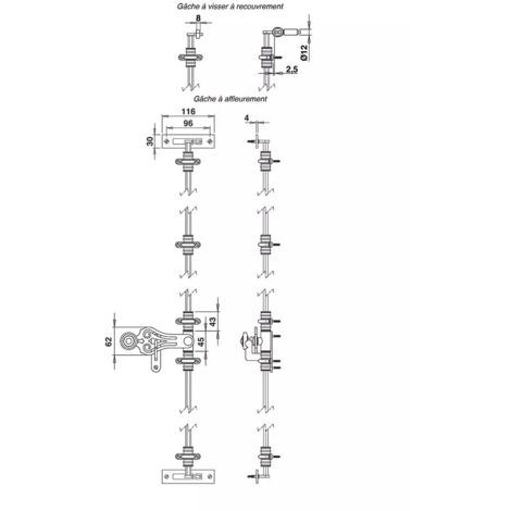DOUILLE CONTRE-COUDÉE UNI-JET M 6 6-36118-20-L-1 GHE GORGE EURO