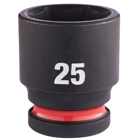 Douille courte shockwave 1/2 hex 25mm Milwaukee