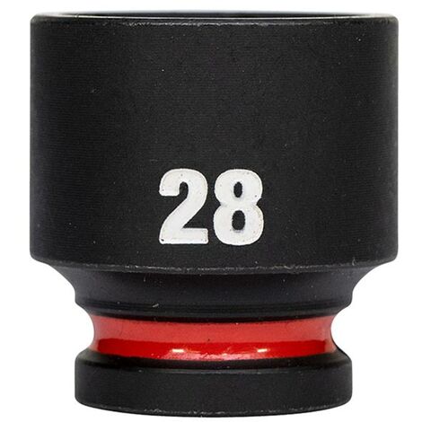 Douille courte shockwave 1/2 hex 28mm Milwaukee