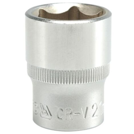 DOUILLE COURTE YATO 1/2" 6 PANS 21 mm