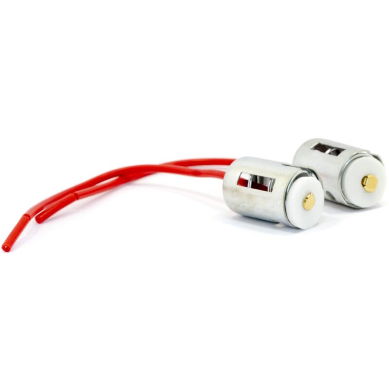 Douille cube céramique P21W / 1156 pour éclairage 12V / 24V