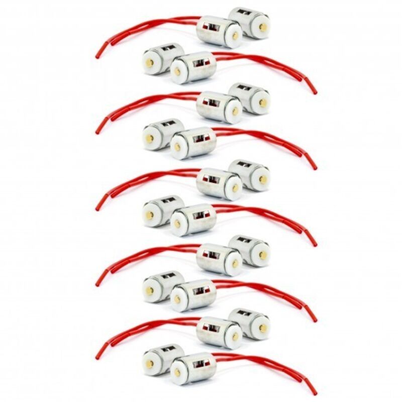 Douille cube céramique P21W / 1156 pour éclairage 12V / 24V x 10