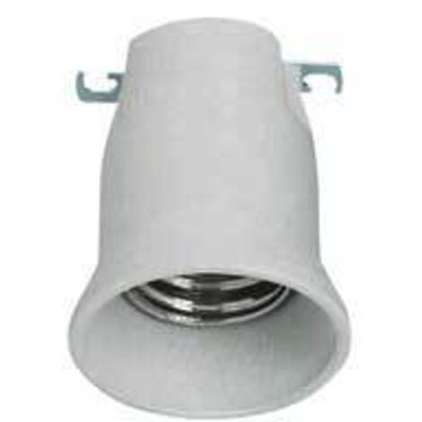douille culot e40 monobloc en porcelaine