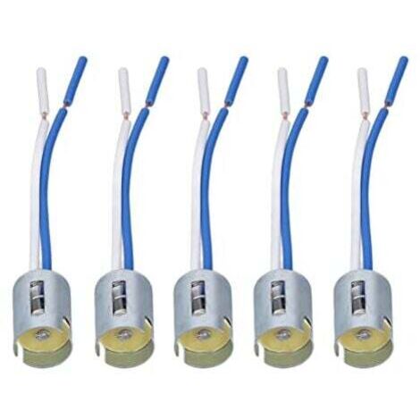 Douille d'ampoule 1156, Douille d'ampoule 1156 en Métal, Caoutchouc, 10 Pièces, Douilles d'ampoule 1156, Support de Clignotant Led avec Harnais 3,5 Pouces Dc 12Vible