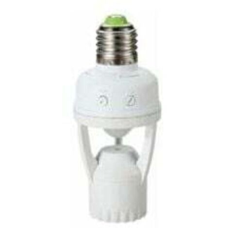 Douille d'ampoule avec détecteur de mouvement détection de sécurité E27 60W Motion Sensor