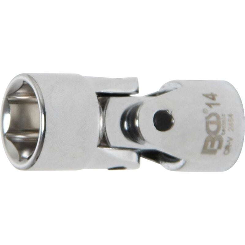 Douille d'articulation à cardans six pans 10 mm (3/8'') 14 mm bgs 2454