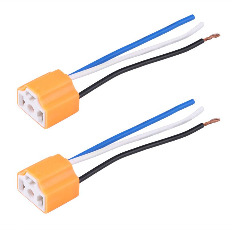 Douille de connexion céramique pour phare H4/9003/HB2 - Lot de 2 pièces