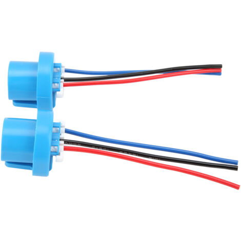 Douille de Feu Stop Femelle, 2 Pièces Connecteur de Câblage Compact pour Phare