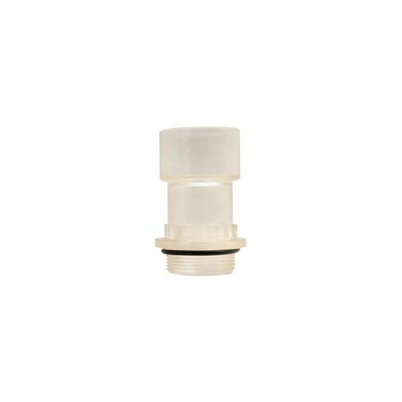 Le Sanitaire - Douille de flexible transparente 11/2'' fm x manchon diamètre 50 mm