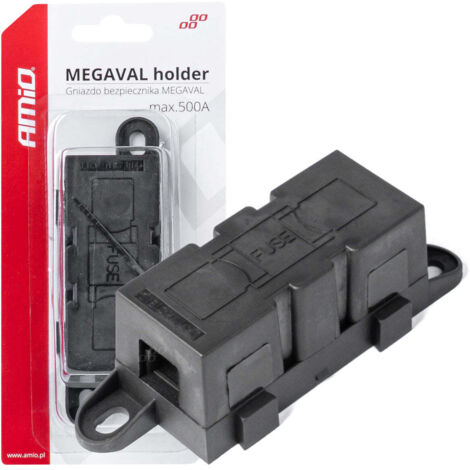 DOUILLE DE FUSIBLE MEGAVAL 500A PORTE-FUSIBLE MEGA